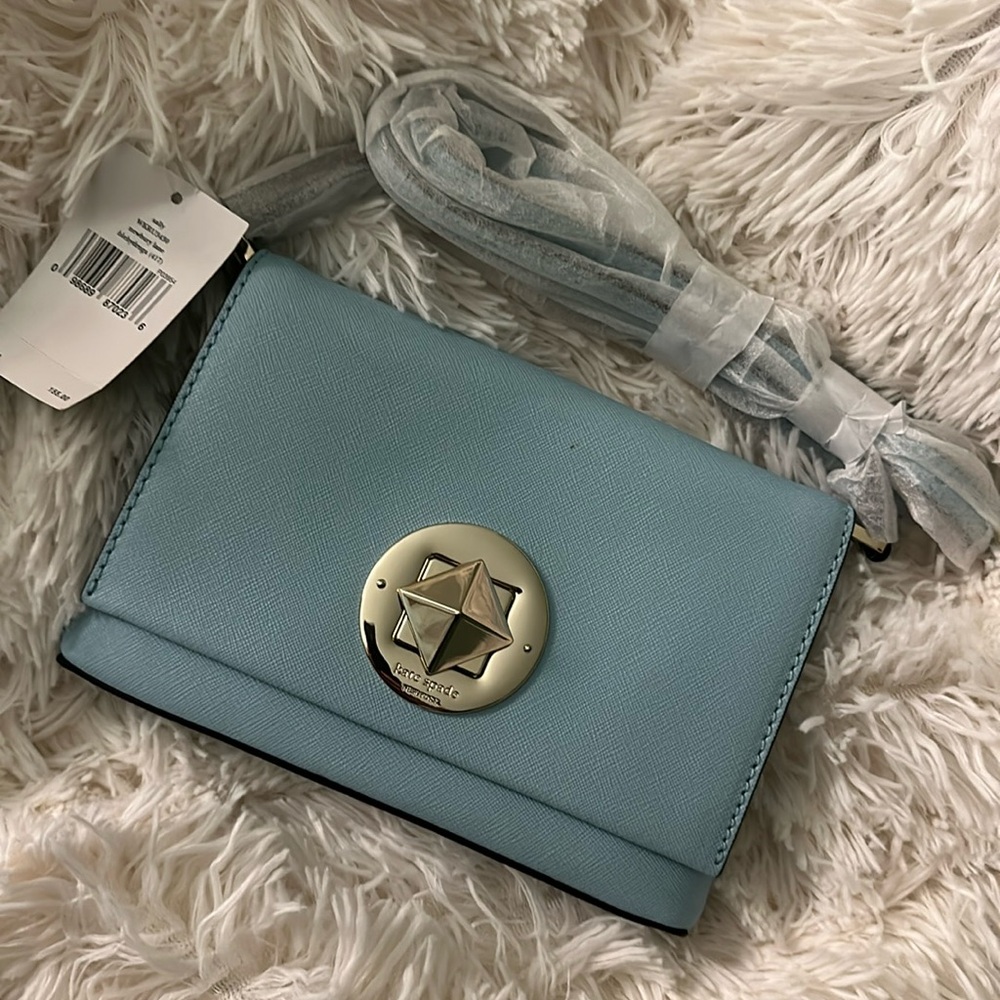 Kate spade newbury lane blue crossbody nwt